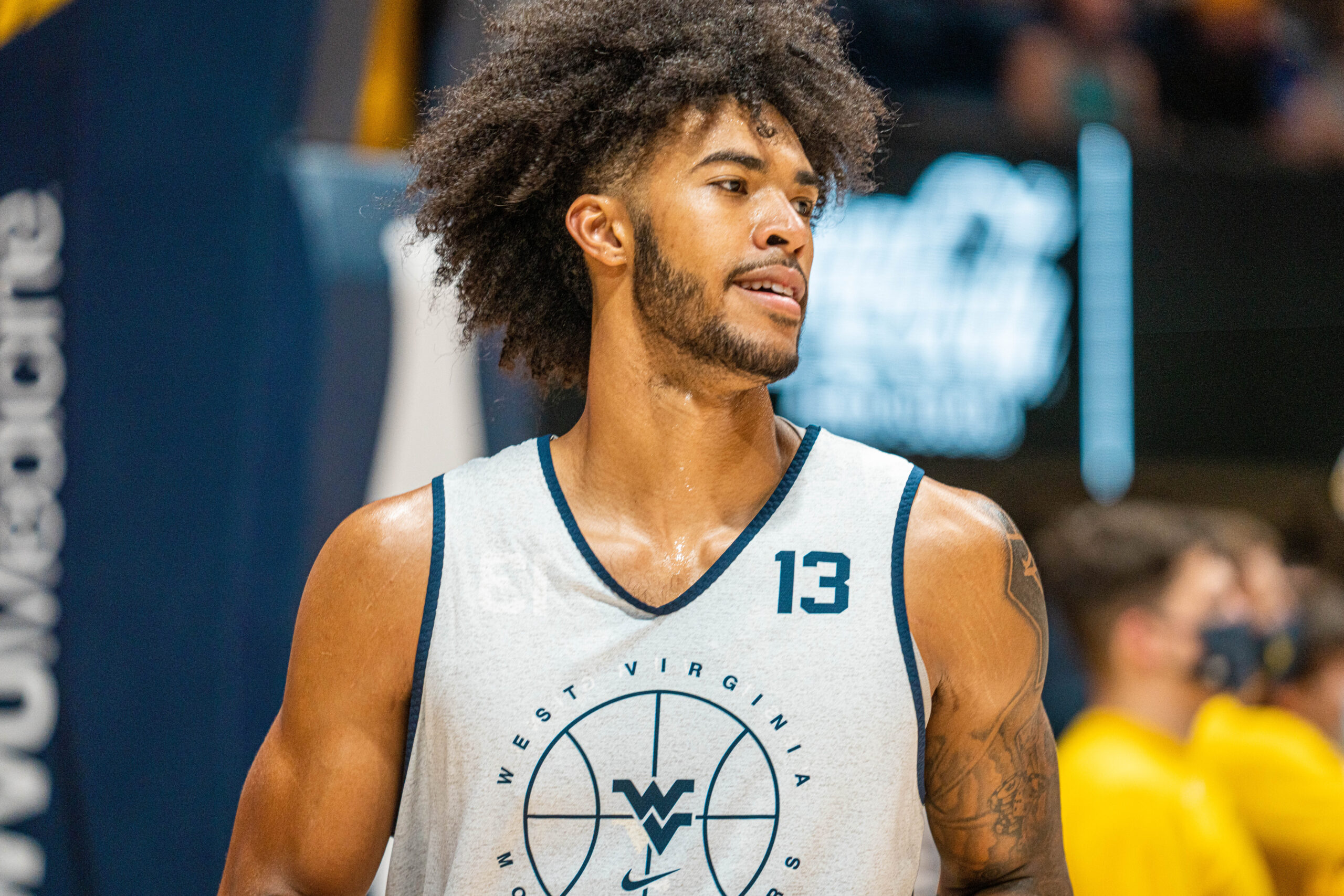 Freshman Isaiah Cottrell brings a unique big-man game to West Virginia
